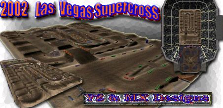 2002 LAS VEGAS SUPERCROSS Track Picture