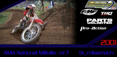 AMA RD 7 MILLVILLE Track Picture