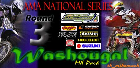 AMA Washougal Rd 3 Track Picture